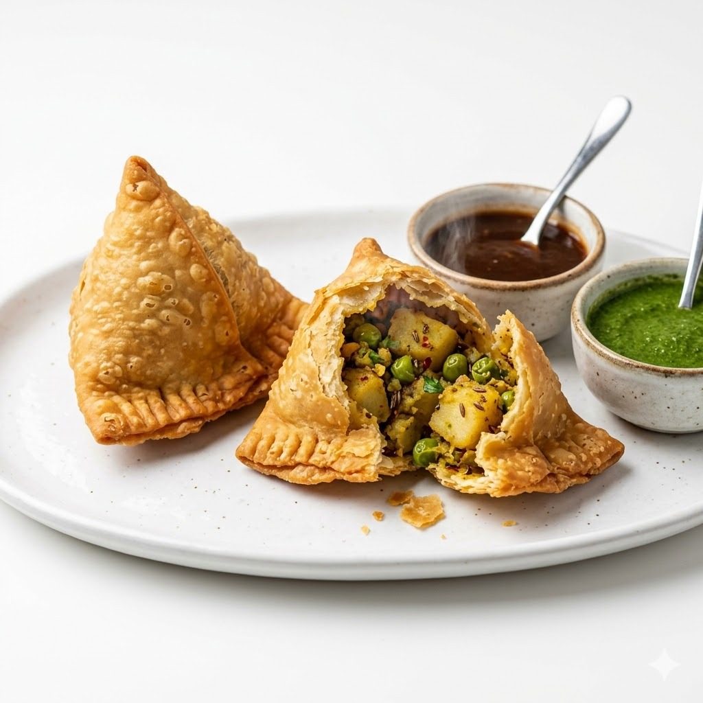 Deshi Samosa (Veggies) (2pcs)