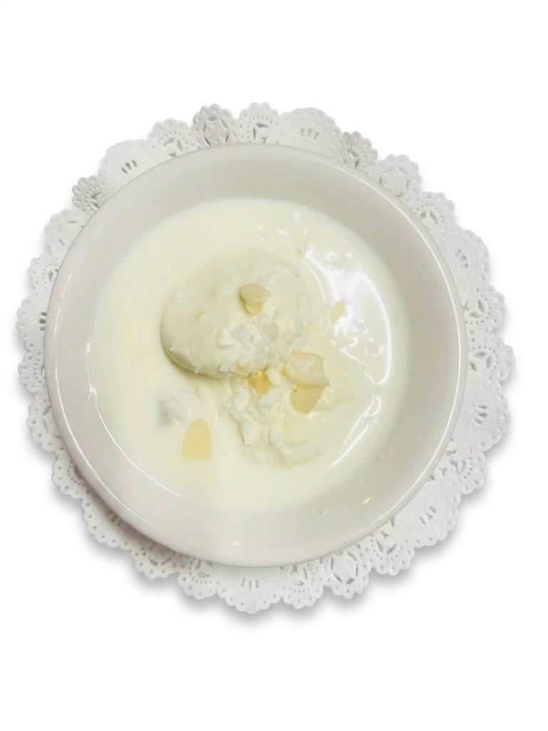 Rasmalai (Cheese balls with nuts)